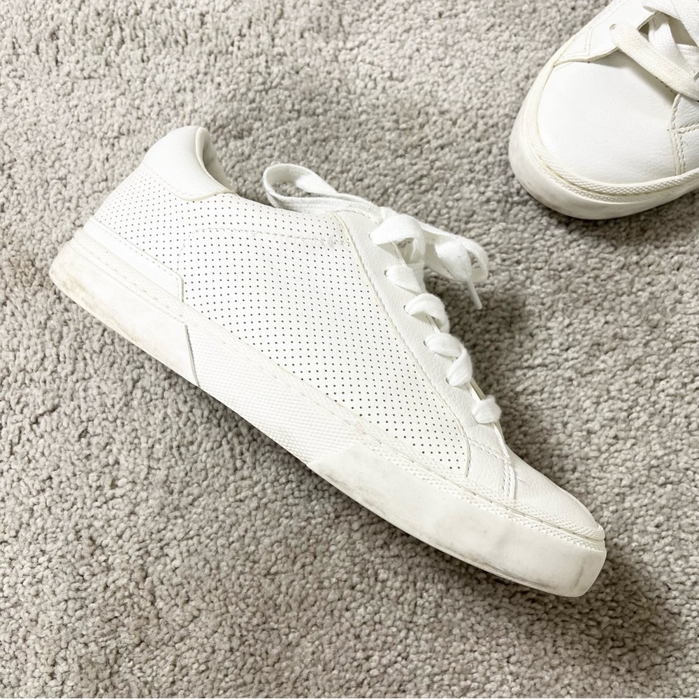 🤍 A New Day Womens Maddison Sneakers White Basic Memory Foam Size 6.5 🤍